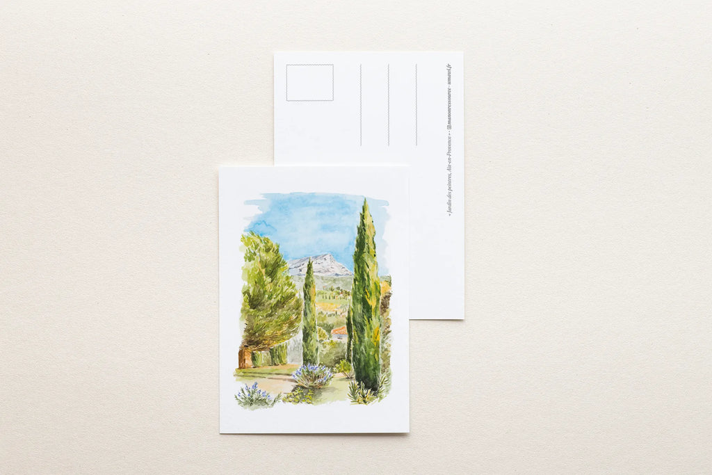 Sainte-Victoire desde el jardín de los pintores