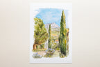 Sainte-Victoire desde el jardín de los pintores