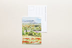 Sainte-Victoire y amapolas