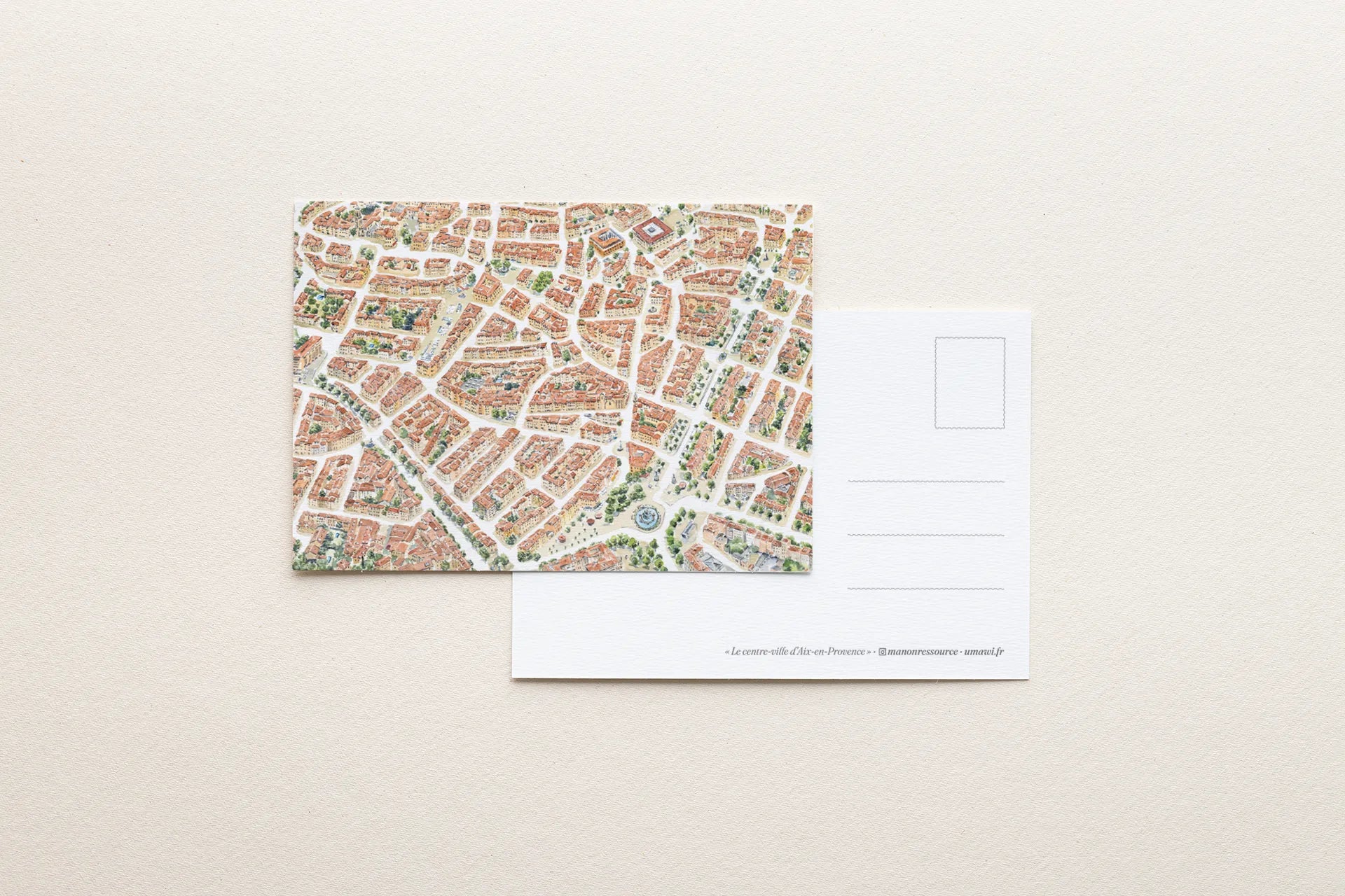 Cartographie — Centre-ville d'Aix-en-Provence