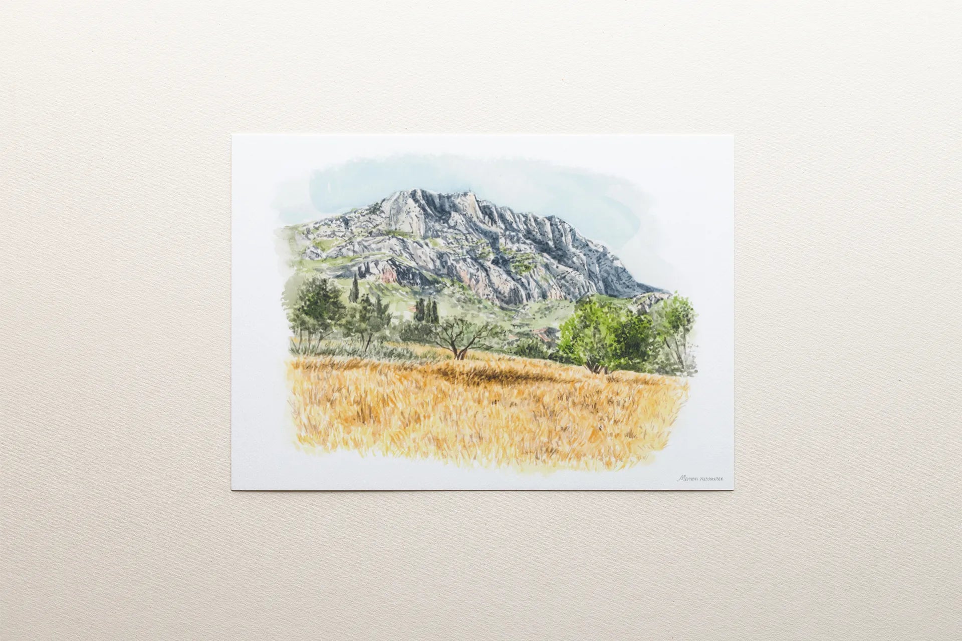 Sainte-Victoire depuis Beaurecueil