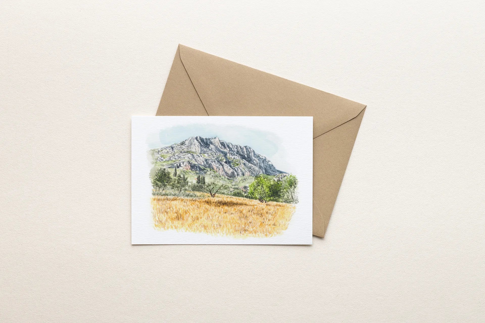 Sainte-Victoire depuis Beaurecueil