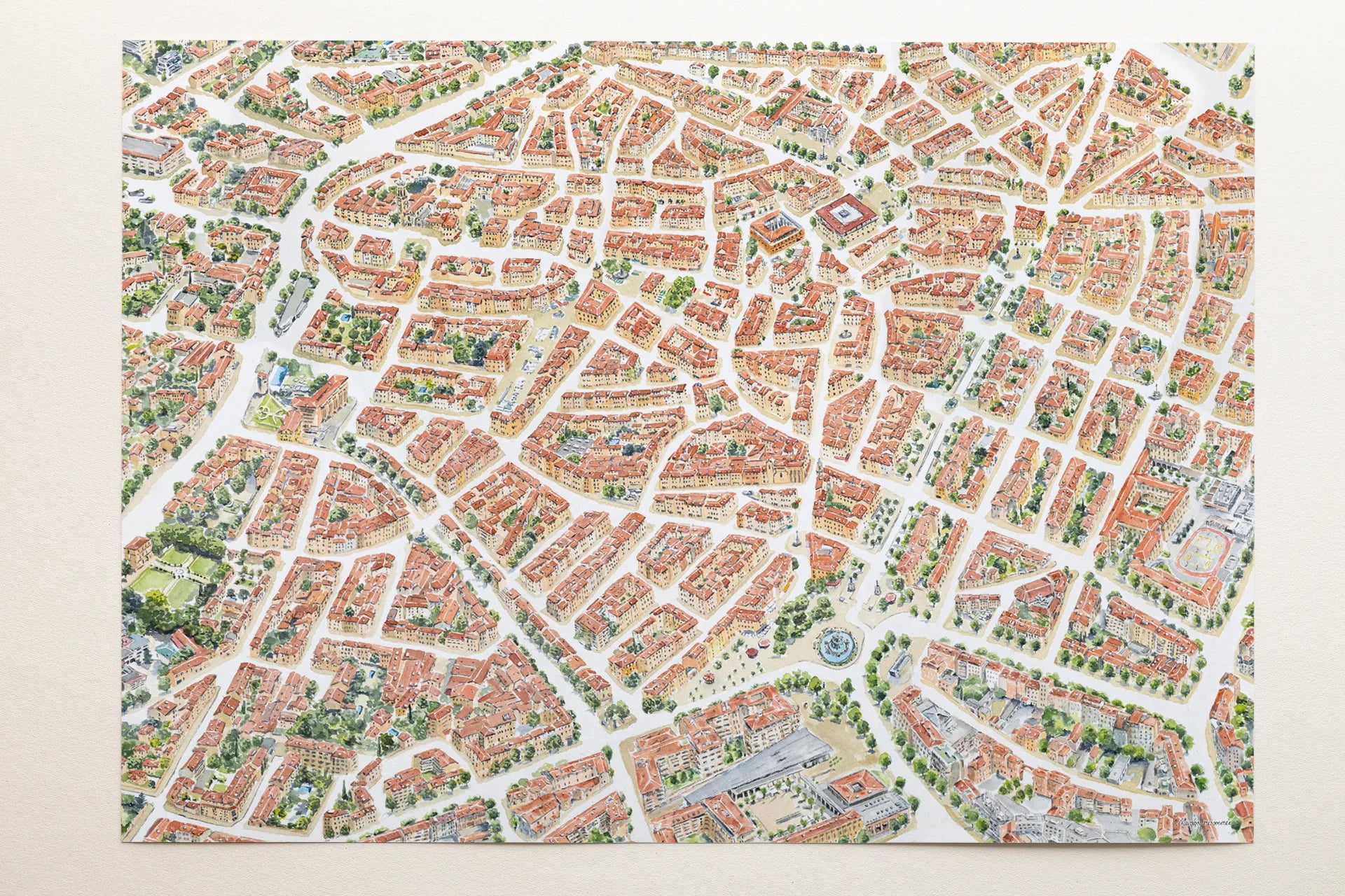 Cartographie — Centre-ville d'Aix-en-Provence