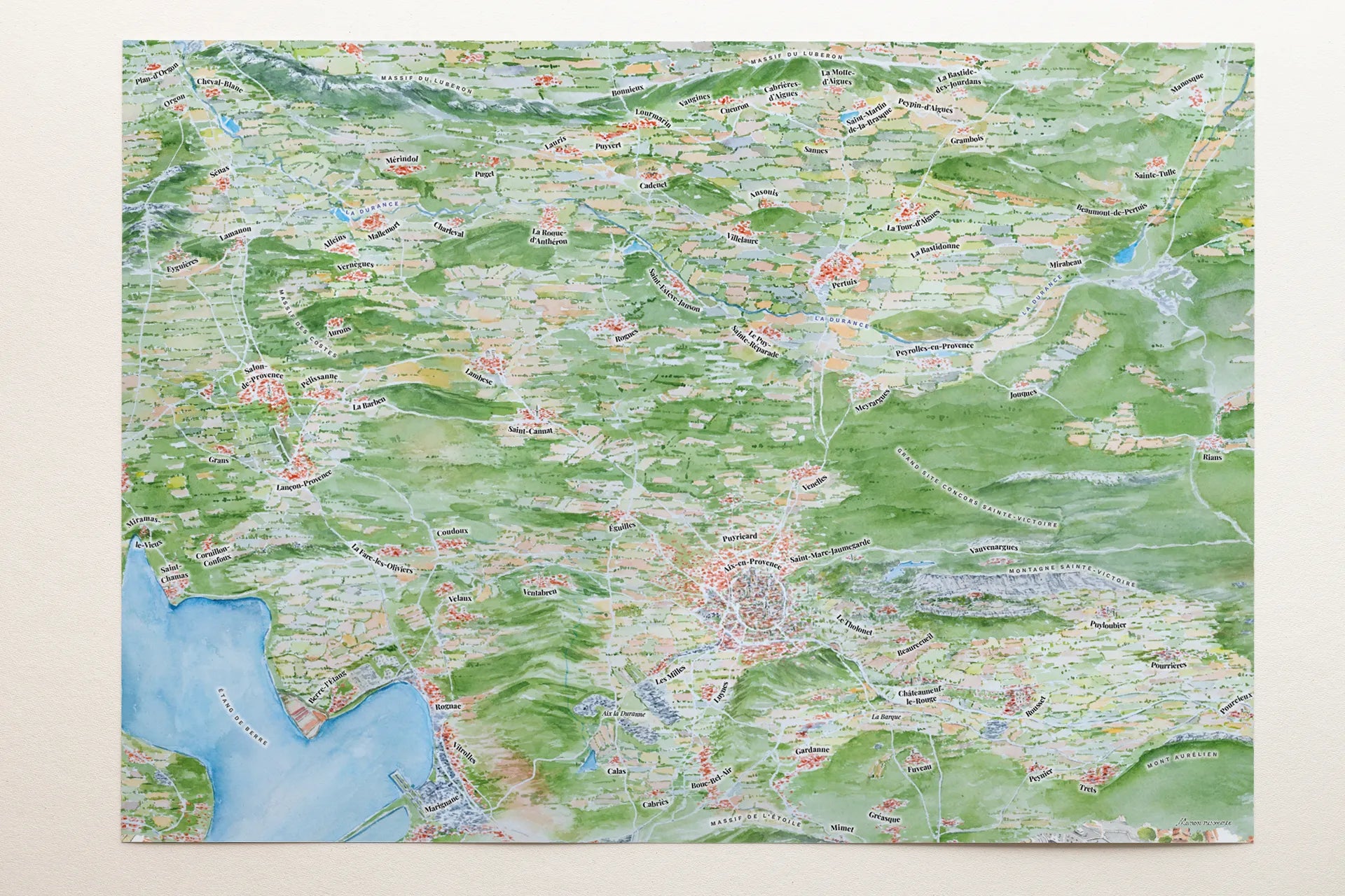 Cartographie — Pays d'Aix