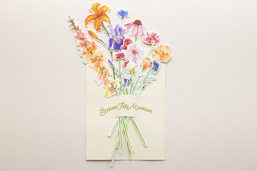 Grand bouquet de fleurs à l'aquarelle 💐